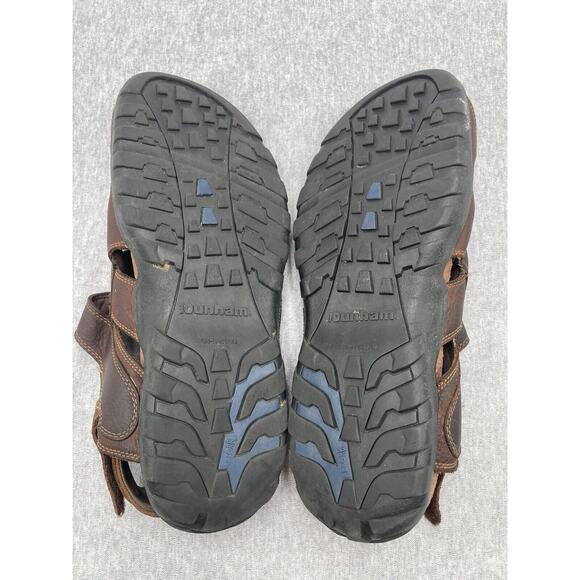 Dunham Mens 13 B Leather Casual Slip On Fisherman Sandals Shoes Beach Adjustable - Picture 12 of 12